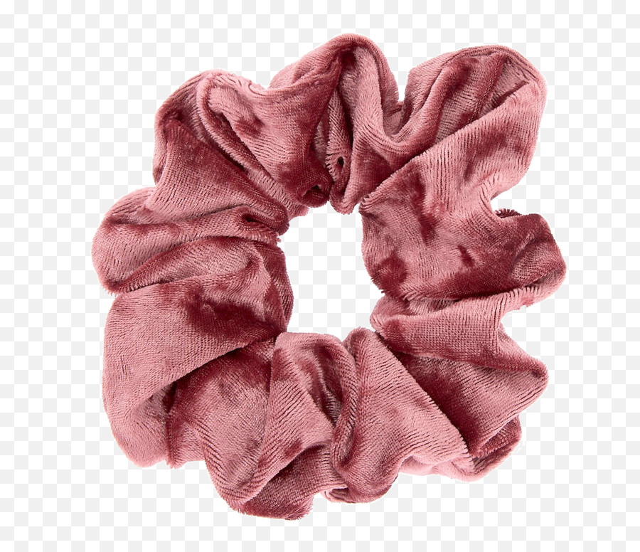 Scrunchie Velvet Sticker Png Niche - Pink Velvet Scrunchie,Scrunchie Png