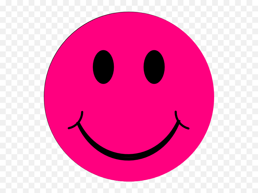 Face Smiley Image 1 Clipart Png - Pink Smiley Face Png,Smiley Face Png