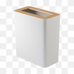 Rectangular 25 Gallon Steel Trash Can - Slim Bin png