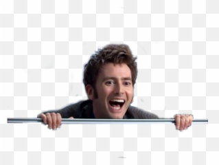 Who Doesnu002639t Want A Transparent David Tennant Creeping - 10th Doctor Who Transparent Png,Doctor Who Transparent