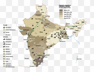 India Economic Map - India Economic Map Png,India Map Png