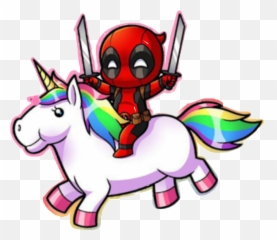 Deadpool - Sticker by Unicornbeschtebienestrich Deadpool Coloring Pages png