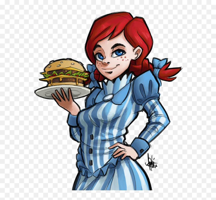 Download Hamburger Fast Food Cartoon Fictional Character - Png Smug Wendy Transparent,Hamburger Transparent