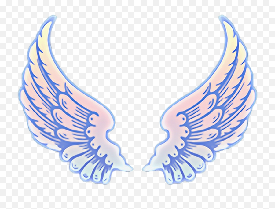 Alas Sticker - Aesthetic Angel Wings Transparent Png,Alas Png
