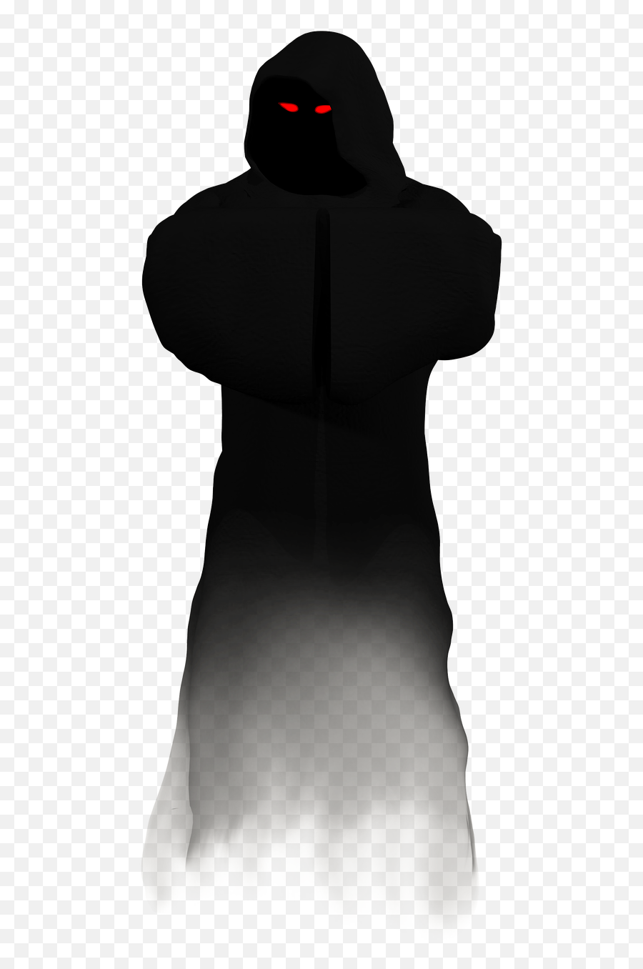 Halloween Shadow Priest Ghost - Black Shadow Of Ghost Png,Halloween Ghost Png