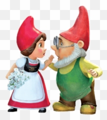 Juliet And Paris Gnome Transparent Png - Stickpng Paris Gnomeo And Juliet,Gnome Transparent