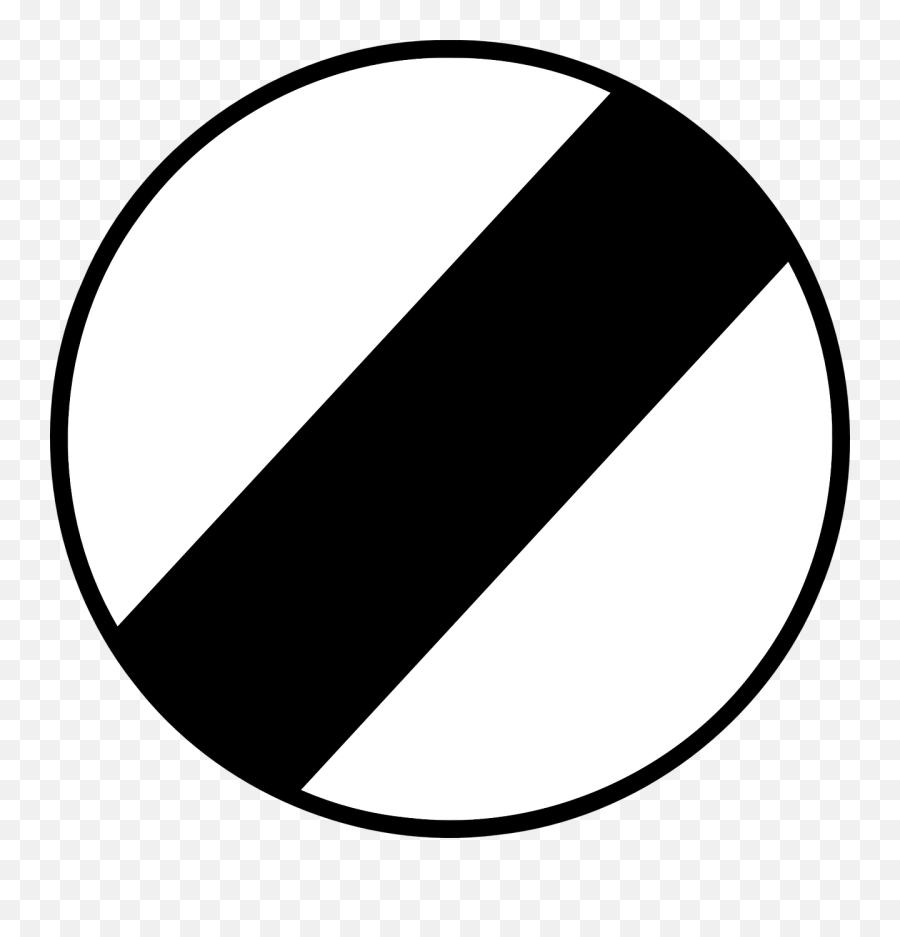 End Of Speed Limit Road Sign - Free Vector Graphic On Pixabay End Of Speed  Restriction Sign Png,End Png - free transparent png images 