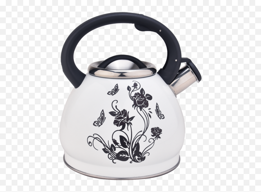 Stainless Steel Stovetop Whistling Tea Kettle Teapot Water Pot Teakettle - Stove Top Water Kettle Png,Tea Kettle Png