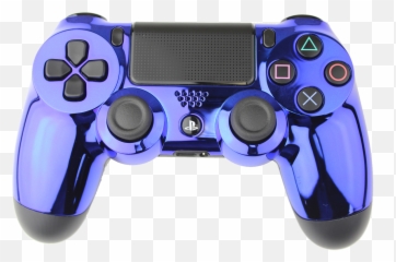 Download Blue Chrome Rapid Fire Playstation 4 Controller - Game png