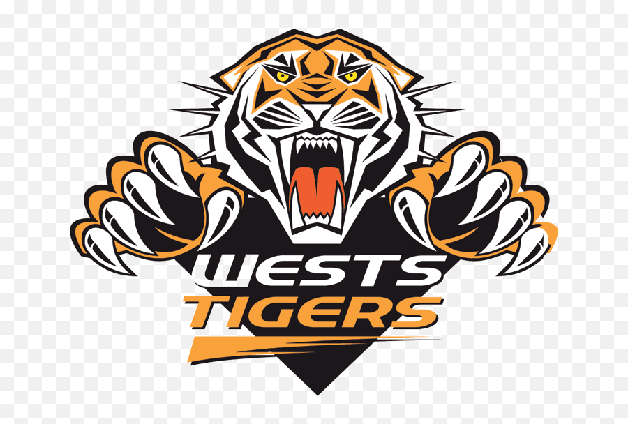 Wests Tigers Primary Logo - National Rugby League Nrl West Tigers Png,Dream League Soccer Logo