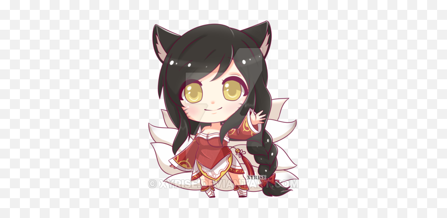 Deviantart Ahri Chibi Png