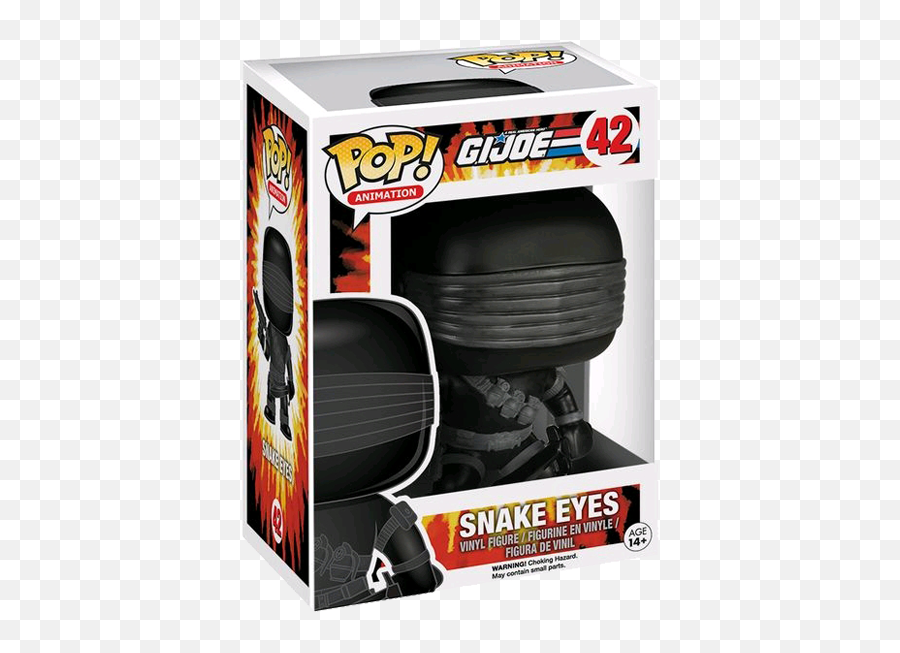 Gi Joe - Snake Eyes Pop Vinyl Figure Gi Joe Funko Pop Png,Snake Eyes Png