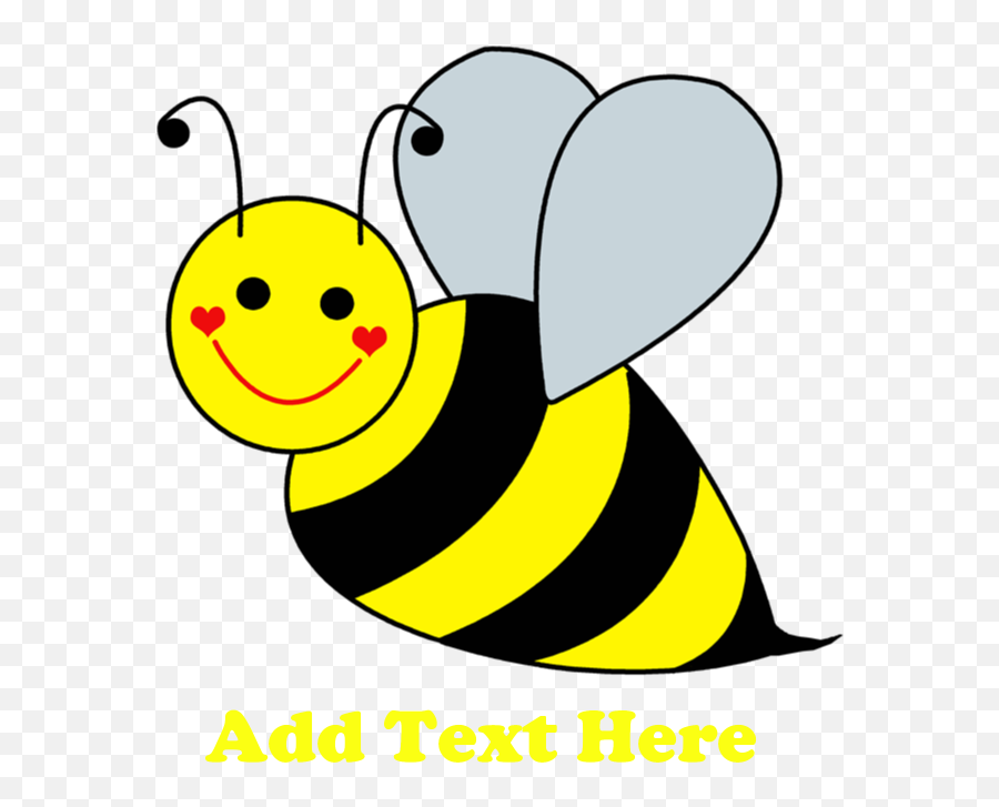 Cute Bee - Bee Clipart Hd Png Download Original Size Png Clip Art,Cute Bee Png