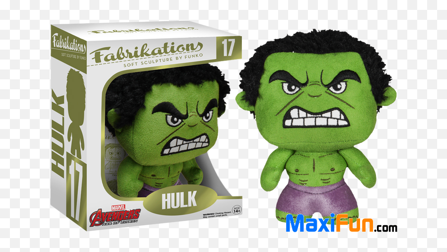 Fabrikations 17 Plush - Avengers Of Ultron Hulk Funko Fabrication Png,Ultron Png