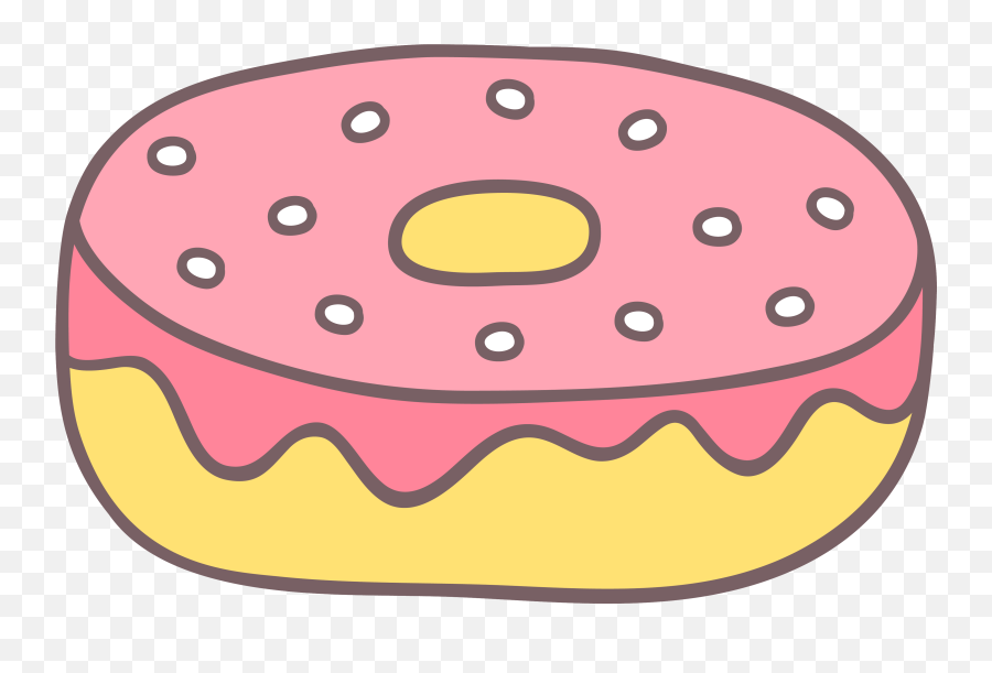 Donut Clipart Juice - Transparent Cartoon Donut Png Gambar Kartun Donat Pizza,Donut Png