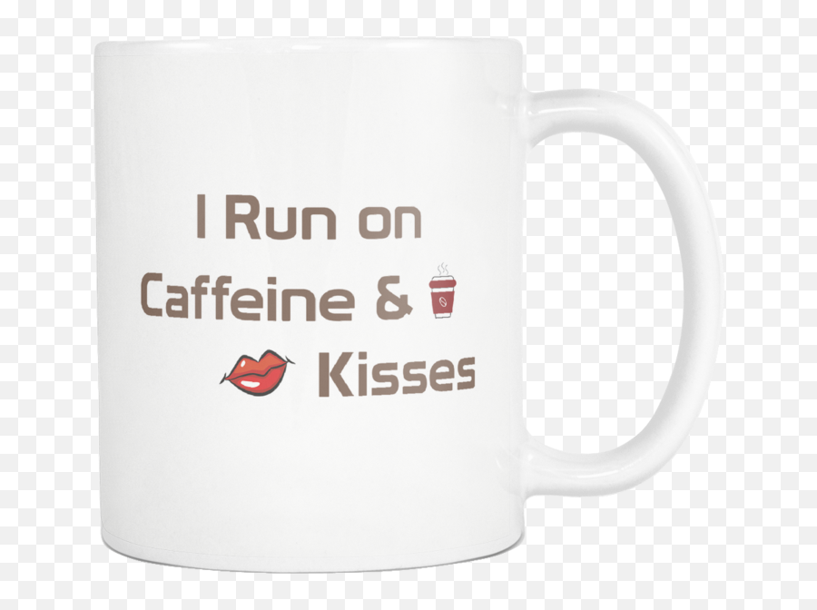 I Run - Coffee Cup Png,Kisses Png