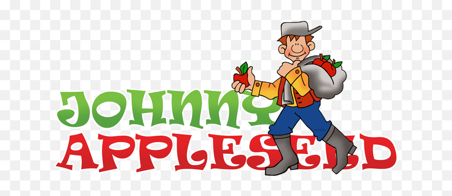 Johnny Appleseed Clipart - Cartoon Png,Johnny Test Png
