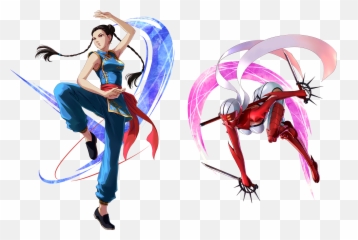 Chun - Li Morrigan And More Join The Cast For Project X Zone Virtua Fighter Pai Chan Png,Chun Li Png