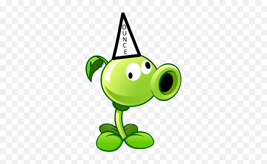 Dunce Peashooter Plants Vs Zombies Roleplay Wiki Fandom - Plants Vs Zombies Png,Dunce Hat Png