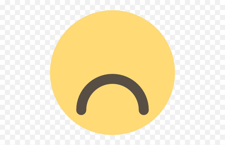 Emo Emoticon Face Emoji Sad Mouth - Mulut Sedih Png,Sad Mouth Png