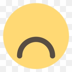 Emo Emoticon Face Emoji Sad Mouth - Mulut Sedih png