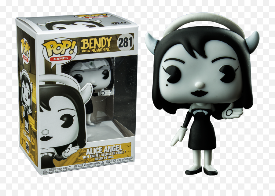 Bendy And The Ink Machine - Alice Angel Us Exclusive Pop Vinyl Figure Bendy And The Ink Machine Alice Angel Plush Toy Png,Bendy Png