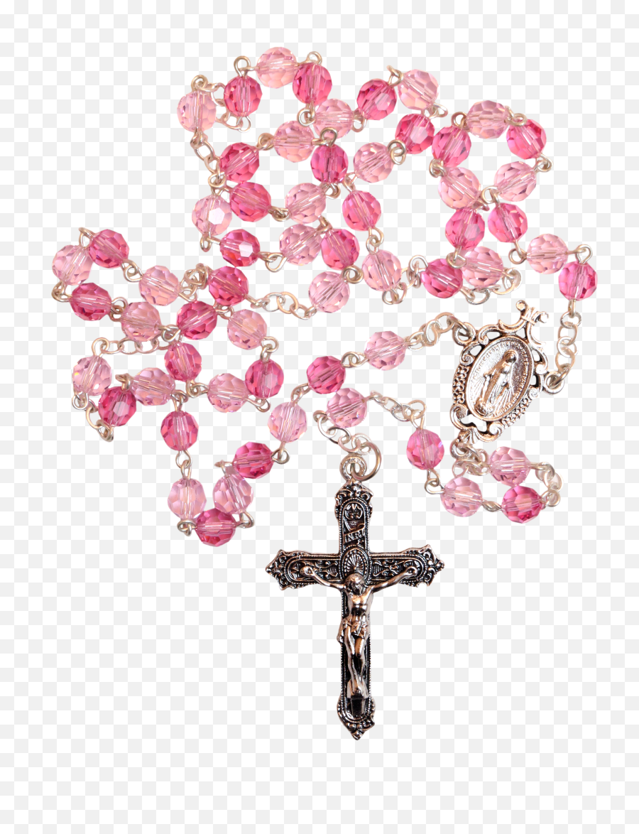 Download Item - Pink Rosary Beads Png Png Image With No Pink Rosary Beads Png,Beads Png