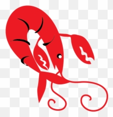 Shrimp Clipart Crawfish - Crayfish Illustration Png,Crawfish Png