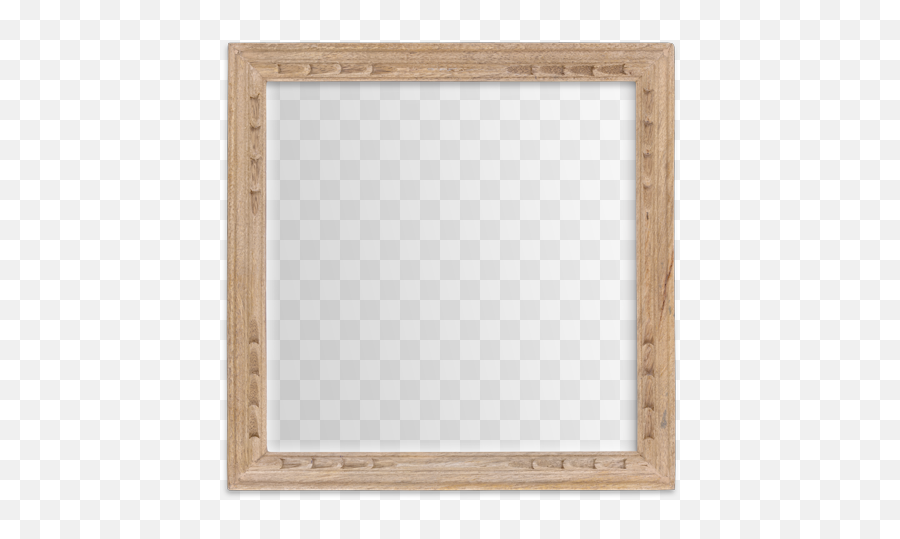 Download Wood Square Frame Png - Picture Frame,Wooden Frame Png