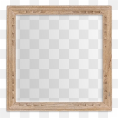 Download Wood Square Frame Png - Picture