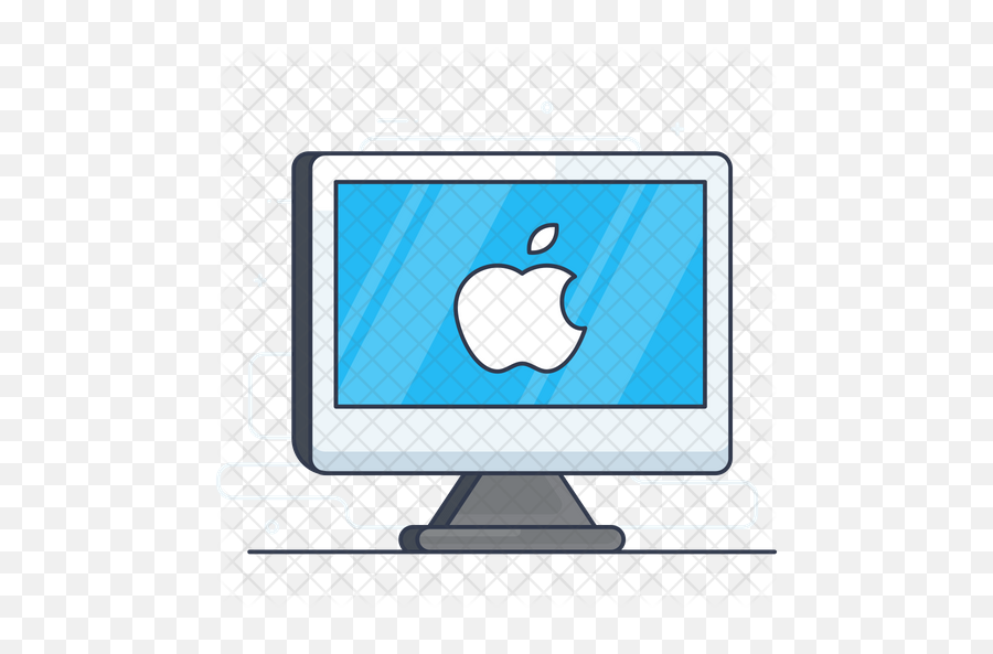 Mac Desktop Icon Of Colored Outline - Smart Device Png,Mac Desktop Png