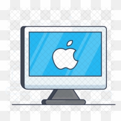 Mac Desktop Icon Of Colored Outline - Smart Device png