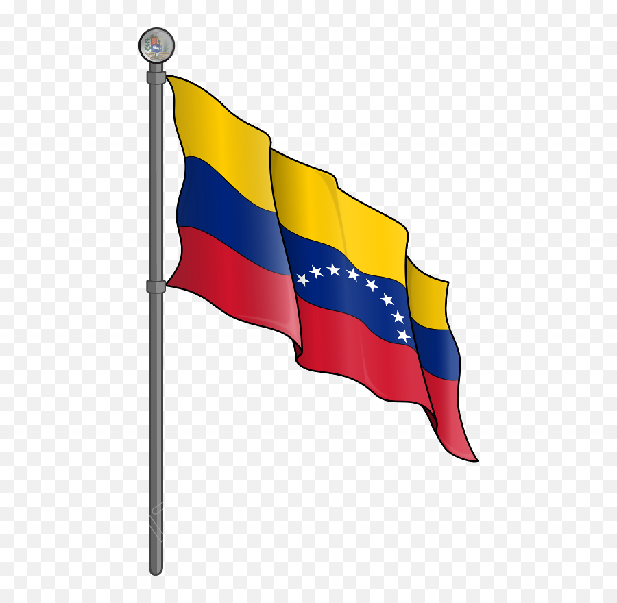 Flag Line Venezuela Png Clipart - Drawing Flag Of Venezuela,Venezuela Png
