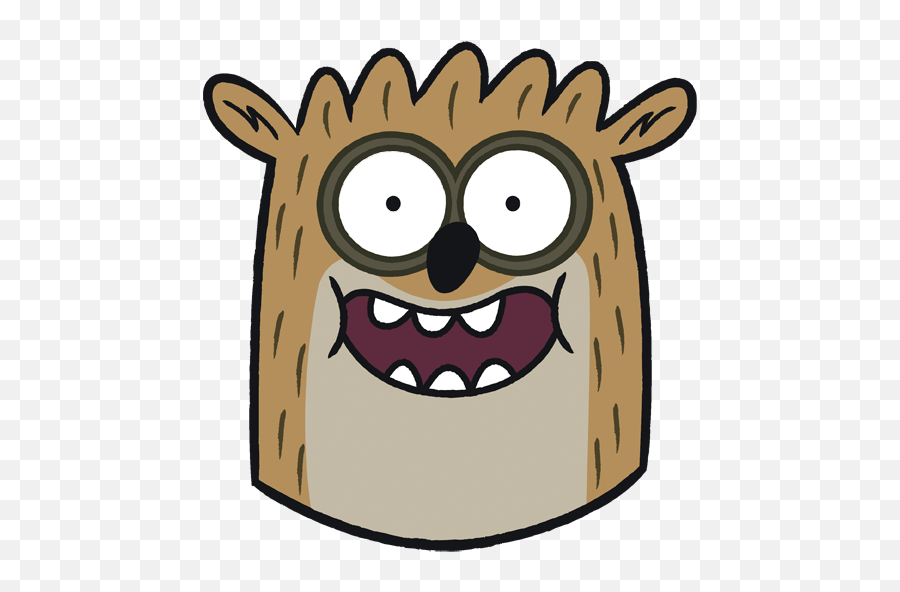 Download Regular Show Rigby Youth T Shirt - Regular Show Regular Show Face Mask Png,Png Faces