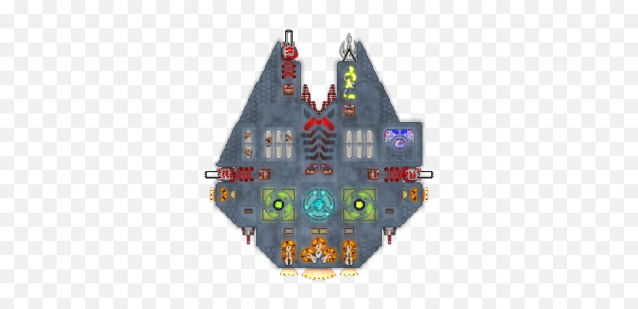 Millennium Falconu0027s Only - Cosmoteer Official Forum Fighter Aircraft Png,Millennium Falcon Png