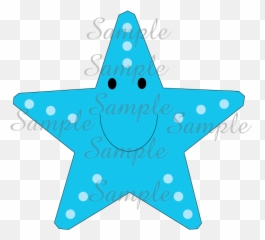 Clip Art Blue Starfish Graphic - Sailboat Clipart Png,Blue Starfish Logo