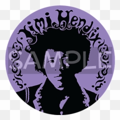 Jimi Hendrix - Hair Design png
