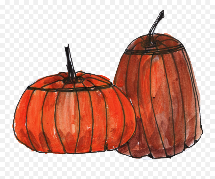 Pumpkin Head Png - Drawing,Pumpkin Head Png