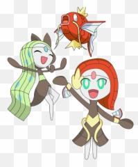 Cosmic Afro - Meloetta Transparent Gif Png,Magikarp Transparent