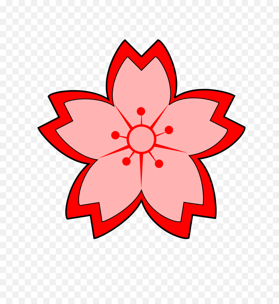 Sakura Flower Clipart - Sakura Symbol Of Japan Png,Sakura Petal Png