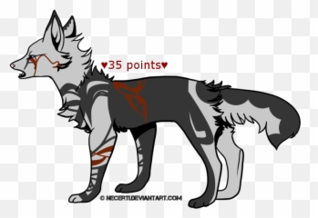 Cat Dog Paw Mammal - Fictional Character Png,Wolf Skull Png