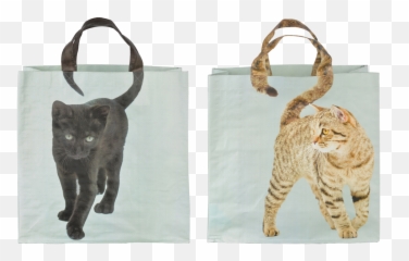 Shopping Bag Cats Tail Ass - With Animal png
