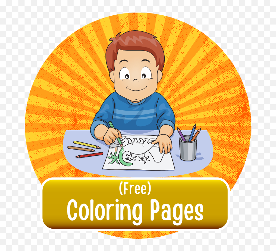 Free Coloring Pages Png Transparent