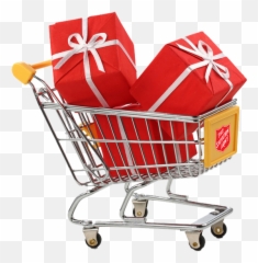 The Salvation Army Usa Hampton Roads Va Area Command - Shopping Cart Present Png
