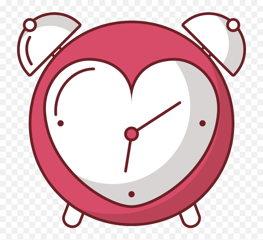 Clock Clipart - Clipartworld Vector Graphics Png,Pink Clock Icon