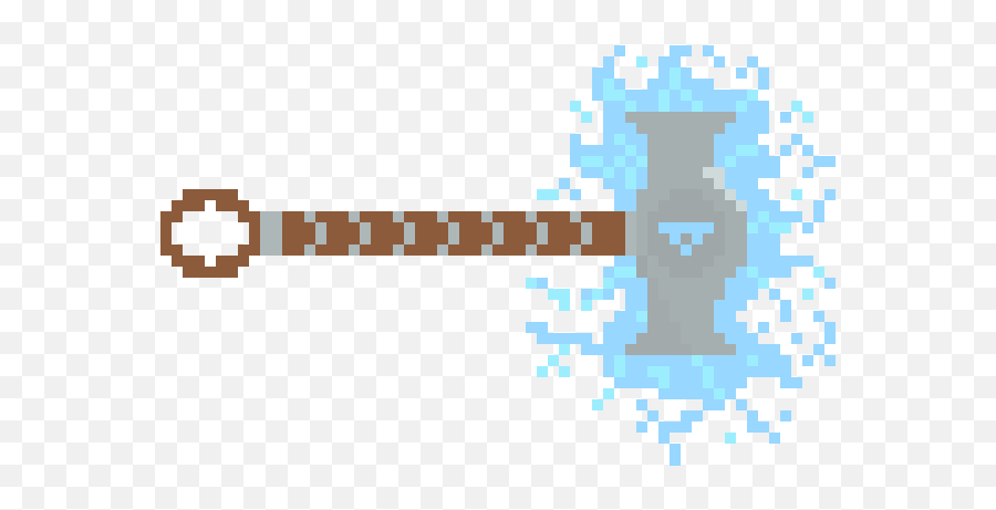 Thors Hammer - Thor Hammer Pixel Art Png,Thors Hammer Png