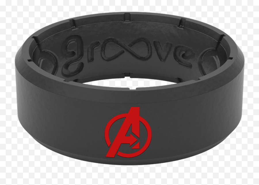 Avengers Icon Silicone Ring Groove Life U2013 - Solid Png,Blue Marvel Vs Icon