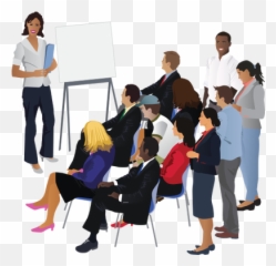 Download Get Free High Quality Hd Wallpapers Business Images - Group Presentation Illustration Png