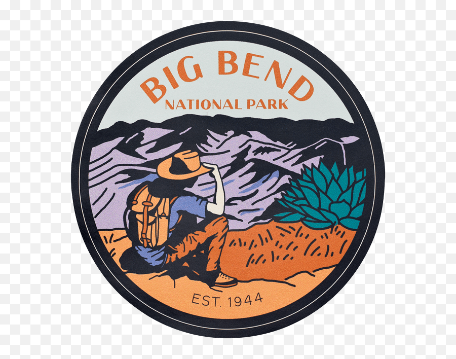 Big Bend National Park Sticker - Big Bend National Park Sticker Png,National Park Icon