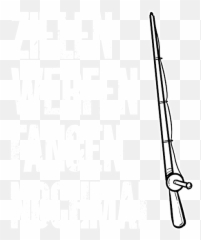 Fishing Rod Fisherman Tackle Hook Angling Puzzle For - Collectible Weapon png